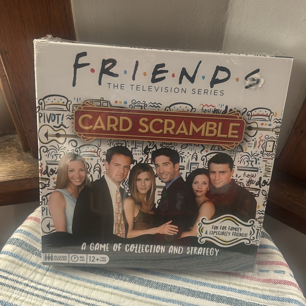 Brand new Friends television series Card Scramble Game